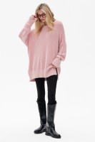 Tunika Damska Amara Medium Stripes / Power Pink