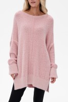 Tunika Damska Amara Medium Stripes / Power Pink