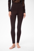 Legginsy Damskie Milena Dark Chocolate
