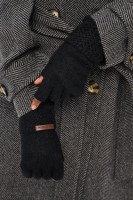 Rękawiczki Damskie Mitenki ST 2113 Black