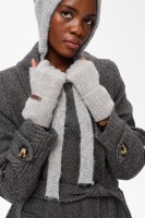 Rękawiczki Damskie Mitenki ST 2113 Grey Melange