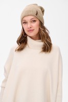 Czapka Damska Quanti Beige Melange
