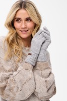 Rękawiczki Damskie ST 2038 Grey Melange
