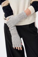 Rękawiczki Damskie Mitenki ST 2115 Grey Melange