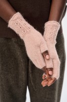 Rękawiczki Damskie Mitenki ST 2115 Powder Pink