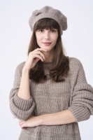Sweter Damski Ramka BS Czekolada Melanż