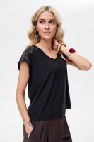 Bluzka Damska Lenix Black