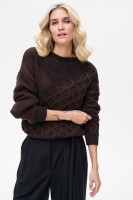 Sweter Damski Cavo Dark Chocolate