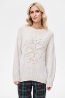 Sweter Damski Per Light Beige