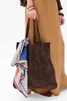 Torebka 4 BS Skóra Naturalna Seal Brown