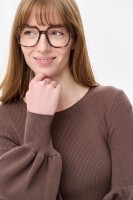 Sweter Damski Exi Light Chocolate