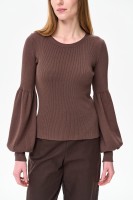 Sweter Damski Exi Light Chocolate