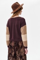 Sweter Damski Nora Dark Chocolate