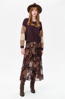 Sweter Damski Nora Dark Chocolate