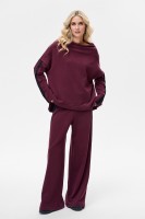 Spodnie Damskie Disa Aubergine