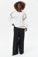 Sweter Damski Glay Ecru