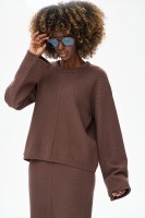 Sweter Damski Pascal Light Chocolate