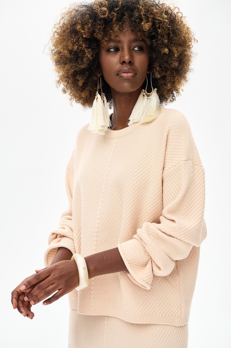 Sweter Damski Pascal Light Beige