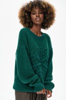 Sweter Damski Per Dark Green