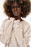 Bluza Damska Alma Beige / Off white Check