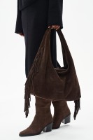 Torebka 6 BS Skóra Naturalna Seal Brown
