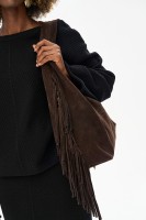 Torebka 6 BS Skóra Naturalna Seal Brown