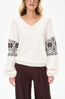 Sweter Damski Arashi Ecru