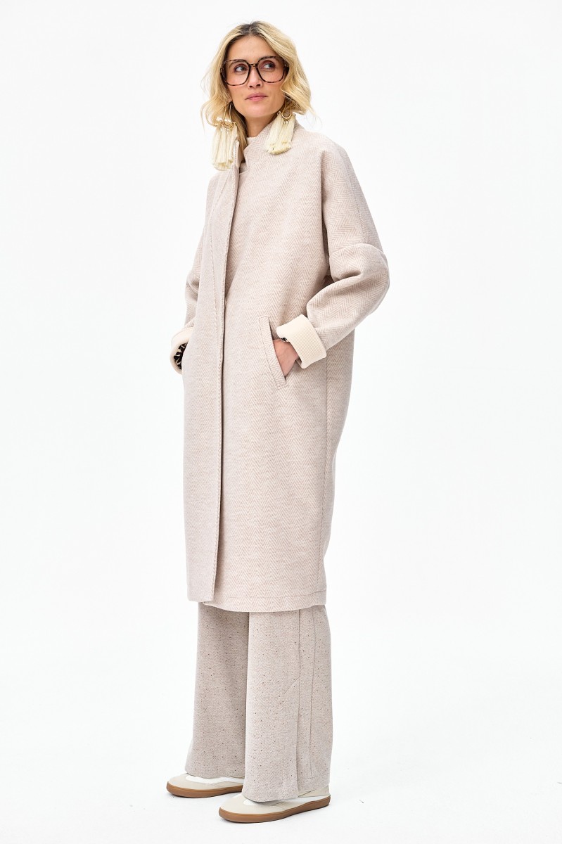 Płaszcz Damski Rebeca Beige