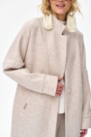 Płaszcz Damski Rebeca Beige