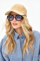 Czapka Z Daszkiem MZ 24100 Warm Beige