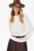 Sweter Damski Gakumi Ecru
