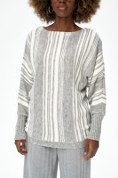 Sweter Damski Hippie Light Gray