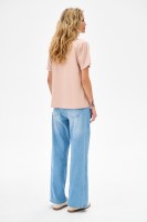 T-shirt Damski Mango Light Beige
