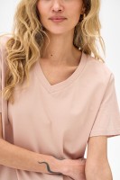T-shirt Damski Mango Light Beige