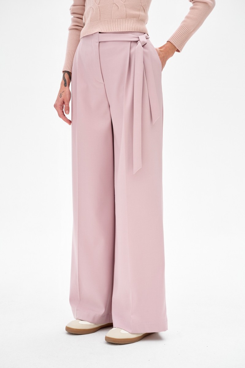 Spodnie Damskie Roza Light Pink