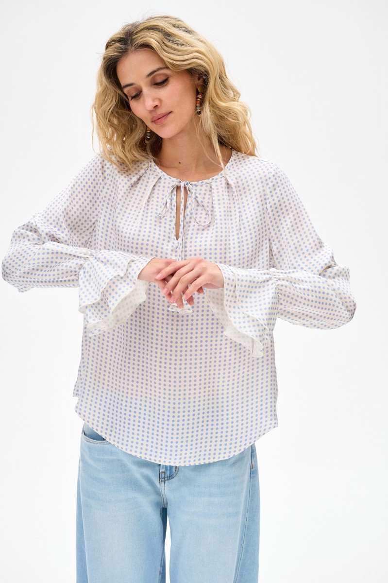Bluzka Damska Isa Light Blue