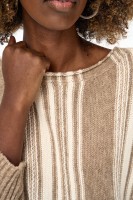 Sweter Damski Hippie Light Brown