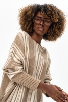 Sweter Damski Hippie Light Brown