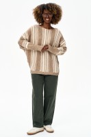 Sweter Damski Hippie Light Brown