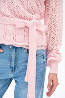 Kardigan Damski Sevila Powder Pink