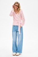Kardigan Damski Sevila Powder Pink