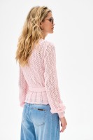 Kardigan Damski Sevila Powder Pink