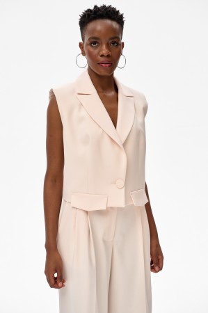 Kamizelka Damska Florencja Light Beige
