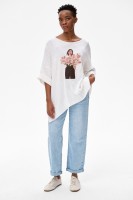 Sweter Damski Blooming Ecru