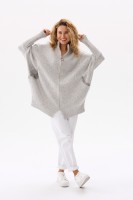 Kardigan Damski Panga Light Gray