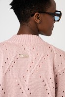 Kardigan Damski Blash Powder Pink