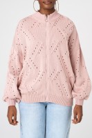 Kardigan Damski Blash Powder Pink