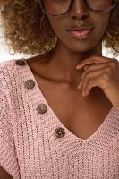 Bluzka Damska Lusi Powder Pink