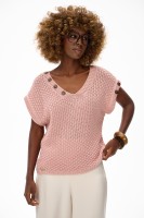 Bluzka Damska Lusi Powder Pink