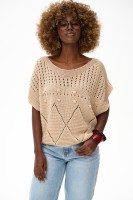 Bluzka Damska Haks Light Beige